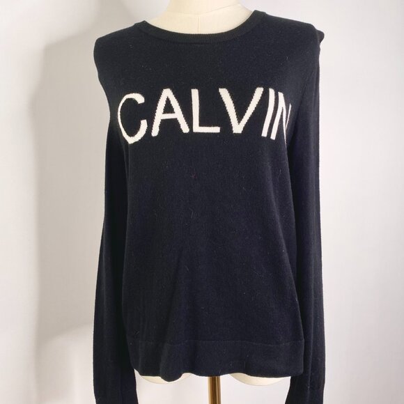 Calvin Klein Jeans - Black Knit  Sweater - Picture 7 of 7